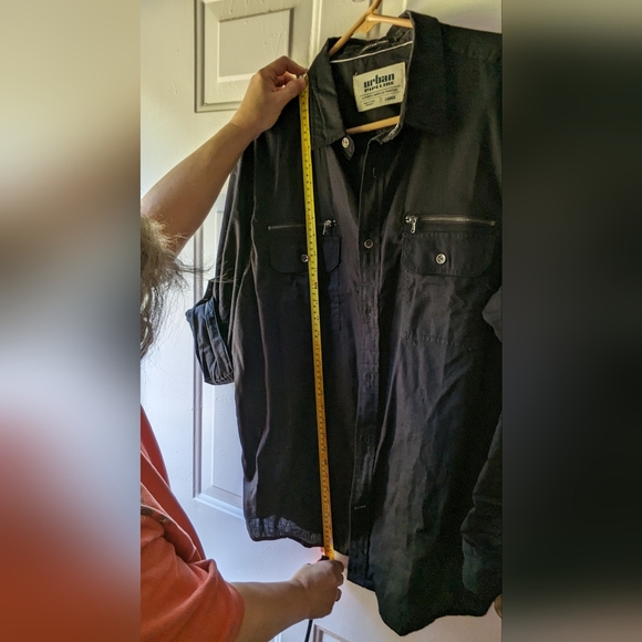 Urban Pipeline Men's Roll Up Casual Shirt - Picture 13 of 16